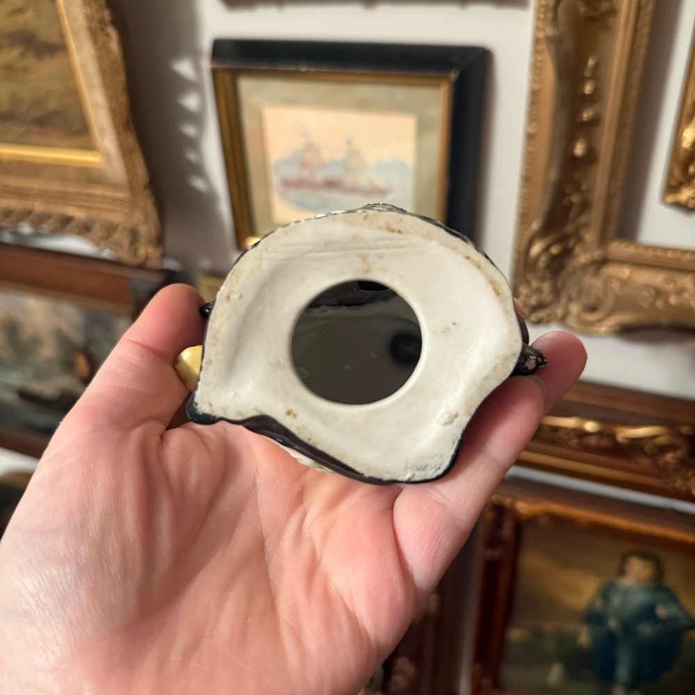 Yellow Ceramic Bird on Nest - Ceramic - Picture 3 of 3